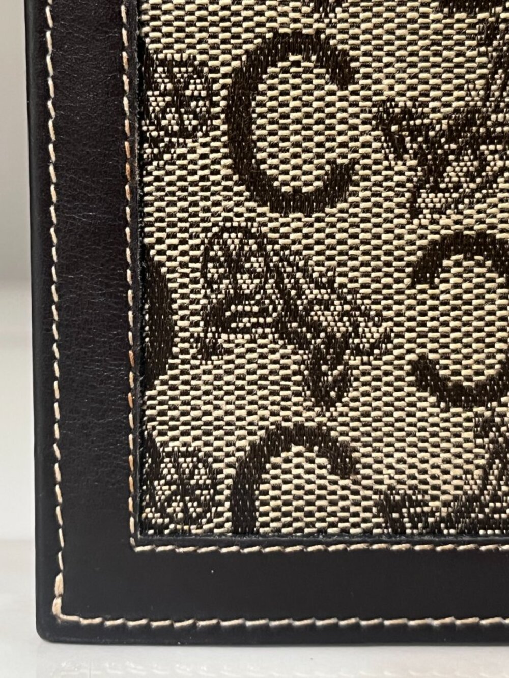 Celine Y2K Macadam Canvas Long Wallet Horse Carriage Logo + COA - Picture 10 of 12